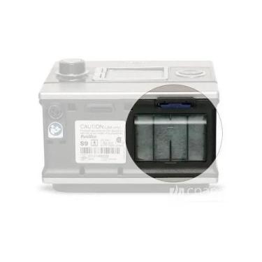 Imagem de Kit Revenda 100 Filtros Cpap Resmed S9/ S10 - Nacional