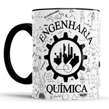 Imagem de Caneca Engenheiro Engenharia Química com alça e interior preto - Elico