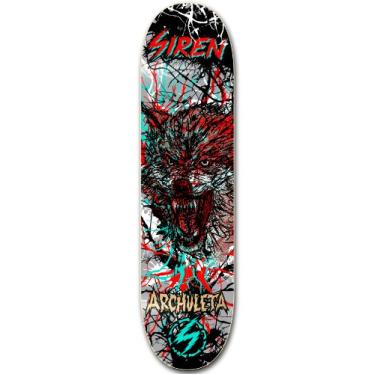 Imagem de Siren Baralho de skate Archuleta Wolf Growler (8.5)
