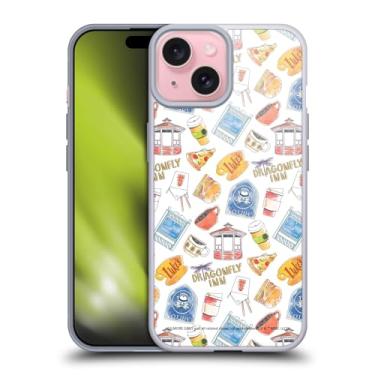 Imagem de Head Case Designs Capa de gel macia oficialmente licenciada Gilmore Girls Icons Graphics compatível com Apple iPhone 15