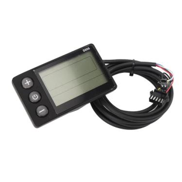 Imagem de Painel de Controle Com Tela LCD para Ciclo Elétrico SM 6 Pinos Conector S866 Painel LCD para Ciclismo para Guidão de 22,2 Mm