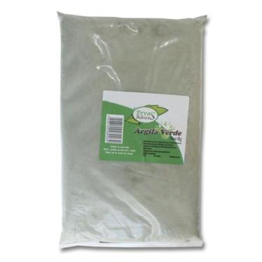 Imagem de Argila Verde 1kg 100% Ervas E Raízes - ervas e raizes