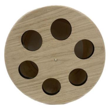 Imagem de Carretilha De Madeira Para Pipa 26 Cm 10 Polegadas - Fabricação própri