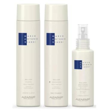 Imagem de Alfaparf Shampoo E Condicionador E Tonico Real Liss Mab