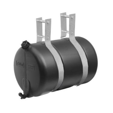 Imagem de Barrica D'água Plástica 40 Litros Completa Preta - Fabbof