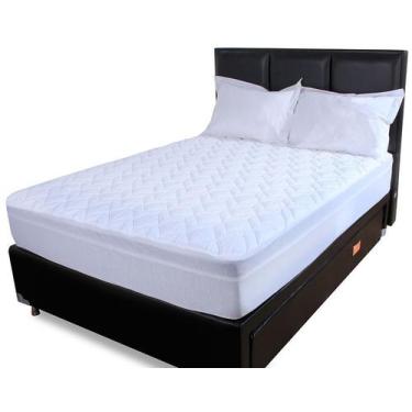 Imagem de Protetor De Colchão Impermeável 100% Algodão Casal 138x42cm - BF, BRAN