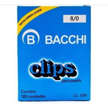 Imagem de Clips Nº 8/0 Galvanizados Com 500 Gramas Bacchi
