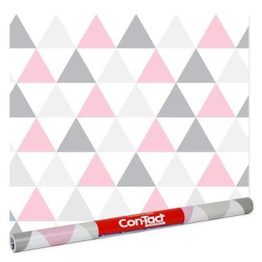 Imagem de Papel de Parede Listrado Arabesco Moderno Contact 10 Metros - Triangul