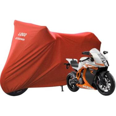 Imagem de Capa De Cobrir Moto KTM 1190 RC8 Superbike Não Risca Pintura - Mz, Ver