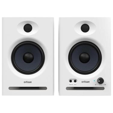 Imagem de Monitores de Estúdio Ortizan C7 - Dual Mode 2.0 Bluetooth 5.3 - Branco