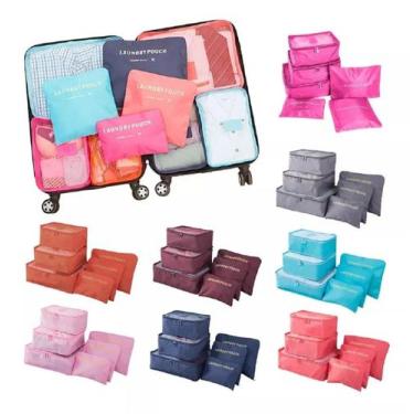 Imagem de Organizador De Malas Para Viagem - Kit 6 Peças - SHOP ALTERNATIVO, Cin