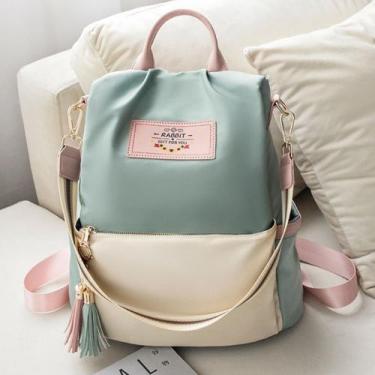 Imagem de Bolsa Mochila Feminina Alça Ombro Costas Regulavel Escolar - Alwy, Ver