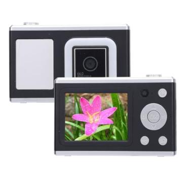 Imagem de Câmera Digital, Câmera FHD 1080P, Pixels Frontais e Traseiros de 48 MP, Câmera Digital Aponte e Dispare Com Luz de Preenchimento Integrada, Câmera Pequena Compacta para Meninos,