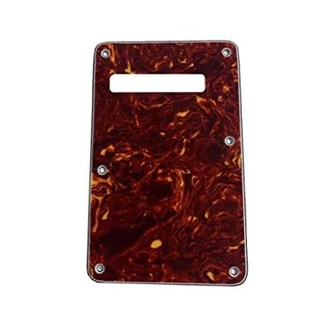 Imagem de Dopro Strat Guitar Back Plate ST Trem Capa Tremolo para EUA/Mexican Standard FD Stratocaster VintageTortoise
