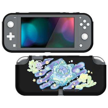 Imagem de PlayVital Capa protetora personalizada para Nintendo Switch Lite, capa fina de TPU macio para Nintendo Switch Lite - Shark Quest