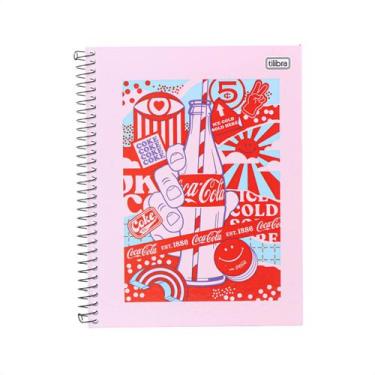 Imagem de Caderno Coca Cola Universitário Espiral Sortido - Único, Único, Rosa