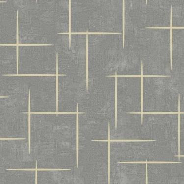 Imagem de Papel De Parede Bobinex Essencial Geométrico Cinza 4312