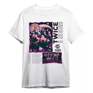 Imagem de Camiseta Unissex Twice World Tour "Ready To Be" - Grupo Kpop Coreano -