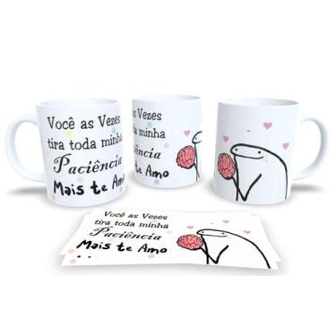 Imagem de Caneca de Porcelana Personalizada Flork Frases Engraçadas, Divertidas 