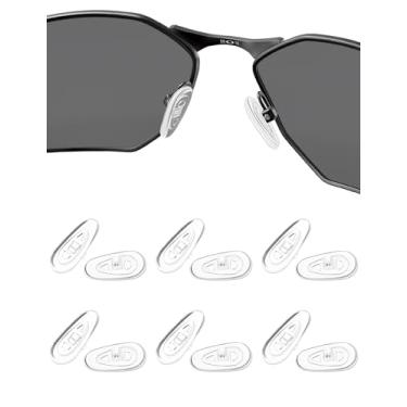 Imagem de HILEEN Almofadas de nariz de substituição para Ray-Ban Aviator RB3025 | RB3026 | RB3030 | RB3211 | RB3362 | RB3445 | RB4175 | RB3183 | RB3625 | RB3016 | RB3267 | RB3136 Óculos de sol