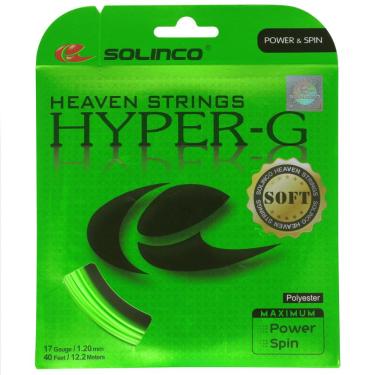 Imagem de Corda Solinco Hyper G Soft 17L 1.20mm Verde - Set Individual