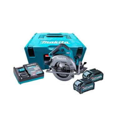 Imagem de Serra Circular 185mm 7.1/4" Brushless 2 Bat 40V 4Ah HS003GM201 Makita 220V