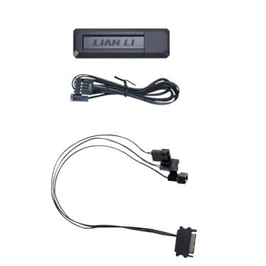 Imagem de Lian Li Controlador UNI Fan L-Wireless para SL Wireless, TL Wireless e Strimer Wireless com cabo PWM SATA - Preto (RF-T-B)