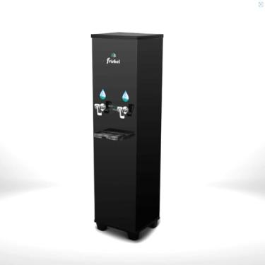 Imagem de Bebedouro Industrial de Coluna 2T Gelada 25 Litros 220V Office Black Frisbel