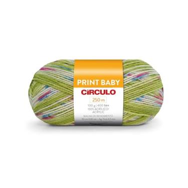 Imagem de novelo de lã Circulo - Print Baby - 100g - 250 metros (9723-Planalto)