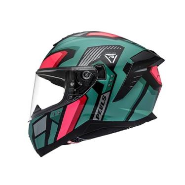 Imagem de Capacete Moto Feminino Peels Mach 5 Quantum Rosa Oculos (58)
