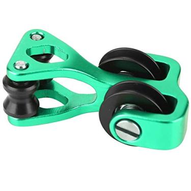 Imagem de Alumínio da Liga de e Flecha de Alumínio Slide Slide Slide Splitter Roller, Com Roda de Baixo Atrito, Leve e Lisa, para Eliminar o Ruído de Disparo (Verde)