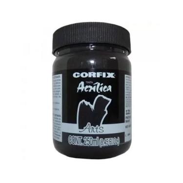 Imagem de Tinta Acrílica G1 Arts 065 Preto Marfim 250ml Corfix, 065 - PRETO MARF