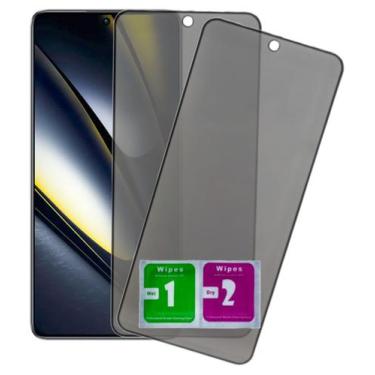 Imagem de 2x Pelicula Privacidade Curva 3d 5d 9d Para Poco F6 5g - Mustangshop
