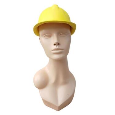 Imagem de Chapéu Operário Infantil em E.V.A - Festas e Fantasias, Amarelo