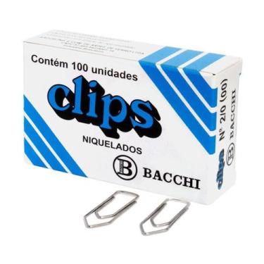Imagem de Clips Nº 2/0 Galvanizados Com 100 Unidades Bacchi