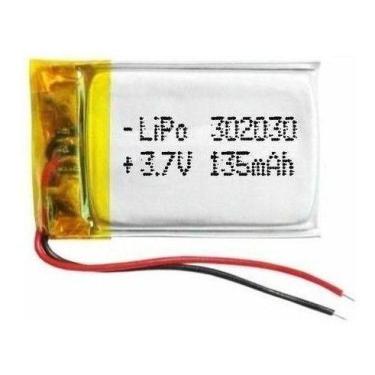 Imagem de Bateria 3.7v  P/ Camera Chaveiro Relogio - bgb