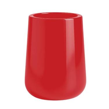 Imagem de Vaso Fibra De Vidro Decorativo Paris P 45cm (VERMELHO)