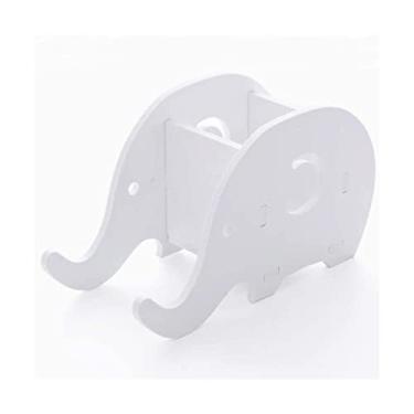 Imagem de Porta-lápis de mesa bonito elefante para lápis, suporte criativo para celular, suporte de armazenamento de caneta multifuncional, suporte de pincel de maquiagem de grande capacidade para papelaria