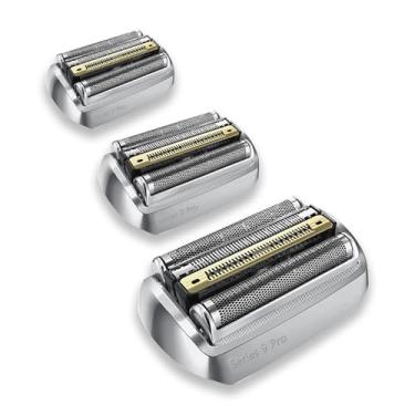 Imagem de Cabeça de substituição para barbeador 94M Series 9 compatível com barbeadores elétricos Bra Series 9 9291cc, 9370cc, 9293s, 9385cc, 9390cc, 9330s, 9296cc (3 peças)