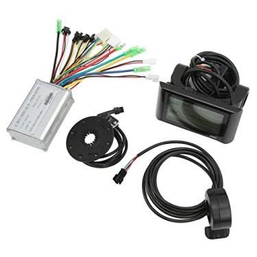Imagem de Atyhao Controle de motor sem escovas 36V 48V 250W 350W, boa dissipação de calor à prova d'água 1: 5 amplificador 36V 48V kit controlador de bicicleta para bicicleta dobrável