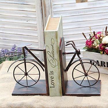 Imagem de Ornamentos retrô nostálgico em forma de ferro suporte de revistas sala de estar armário de TV quarto hotel café livraria decoração de mesa 29 125 22 cm