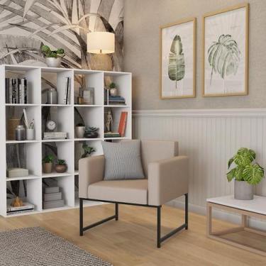 Imagem de Poltrona Gino Cru - Mobly