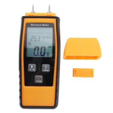 Imagem de Medidor de Umidade de Madeira Sensores Multi-Materiais de Alta Precisão, Leituras Precisas para Madeira e Materiais de Construção, Exibição de LCD, 1-8 Grau de Madeira, Design