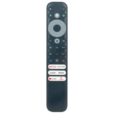 Imagem de ARC902V FMRH Controle remoto de substituição por voz para Smart TV TCL QLED 4K UHD 40S6500 49P30FS 65P8S 65P8 55P8S 43S6500 55EP680 50P8S 40S6800FS 49S6800FS 49S6800FS