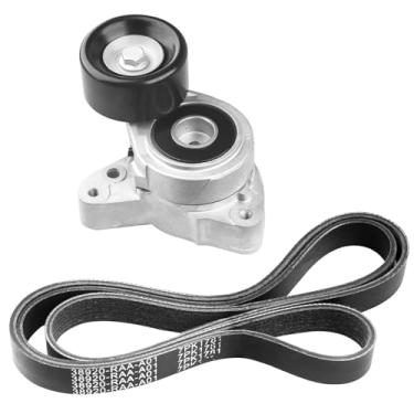 Imagem de E-Vniko Kit tensor de correia de transmissão compatível com Honda CR-V Civic Accord Element, compatível com Acura TSX CSX RDX ILX Substitui 31170-RAA-A01, 7PK1785, 31170-PNA-013