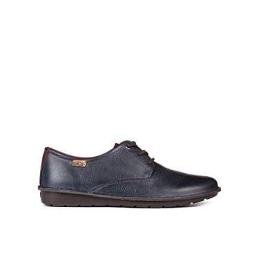 Imagem de Sapato Oxford masculino PIKOLINOS M7B-4089NG, Blue / Garnet, 6.5-7
