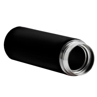 Imagem de Garrafa Térmica Inteligente De Inox 500ml Led Preto