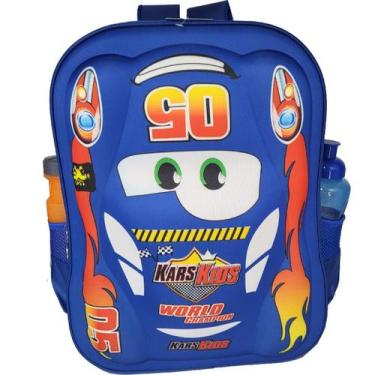 Imagem de Mochila Escolar Infantil Carro 3D M5005 - Sh8