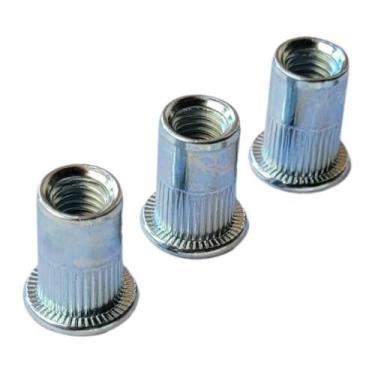 Imagem de 300 peças Rebite M8 Rosca Interna Aba Plana Porca Arrebite - Sukira