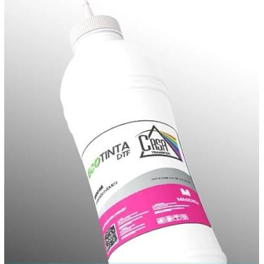 Imagem de Tinta DTF Premium Magenta para Impressão em Tecidos, 1 Litro, Secagem Rápida, Resistente à Água
